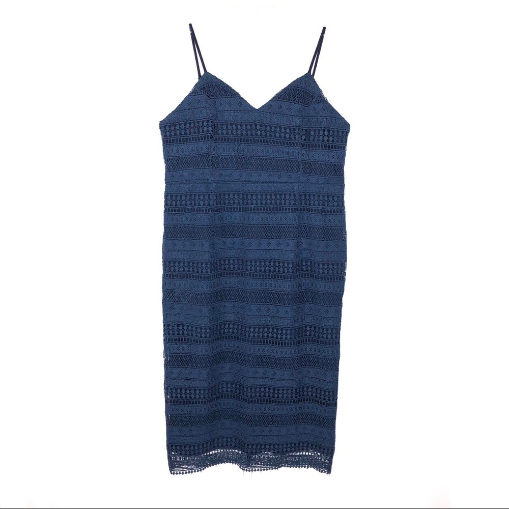 SPAGHETTI STRAP LACE DRESS